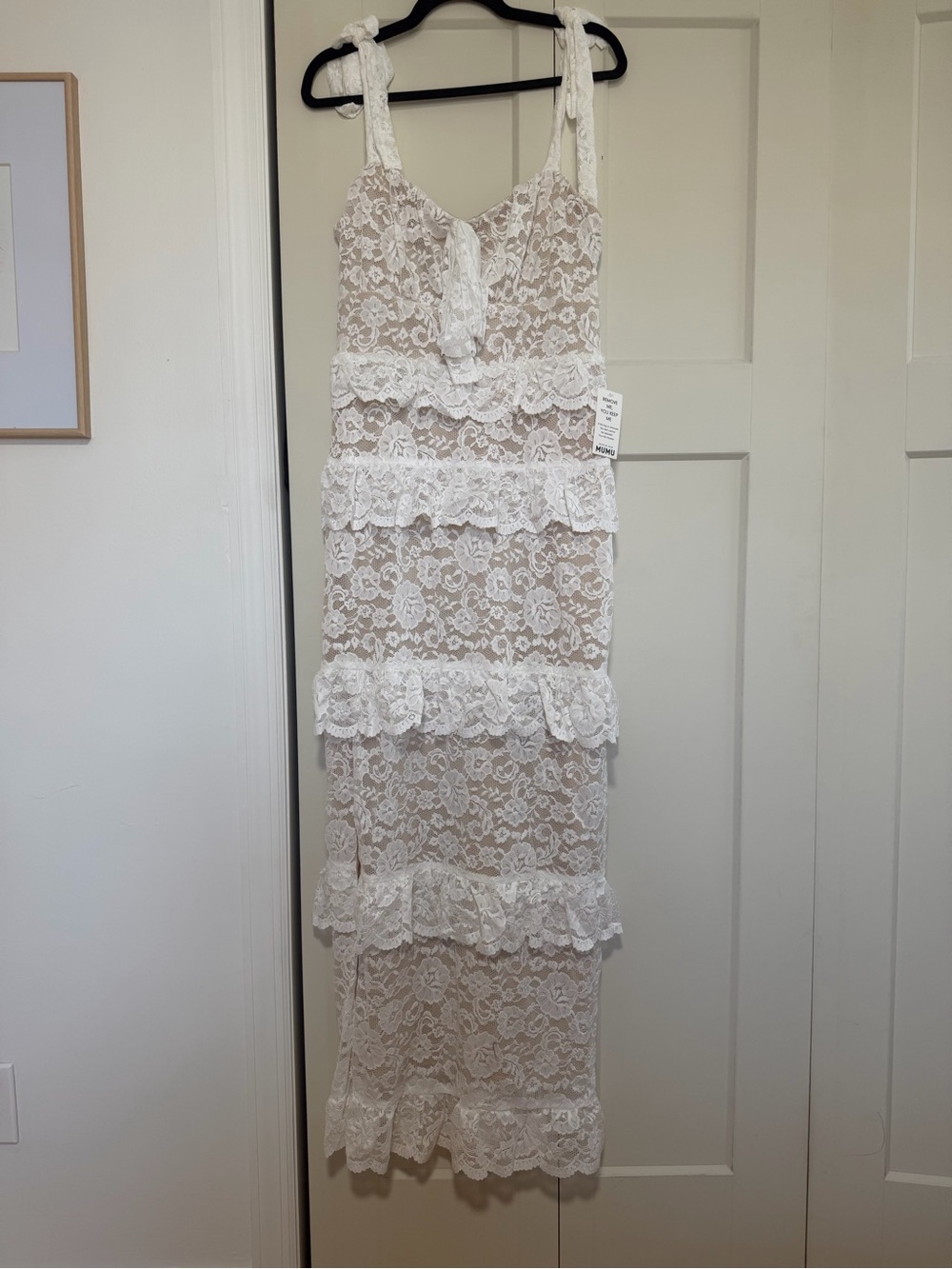 Show Me Your MuMu Monique Tie Maxi Dress